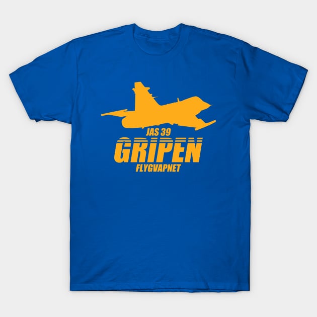 JAS 39 Gripen T-Shirt by TCP